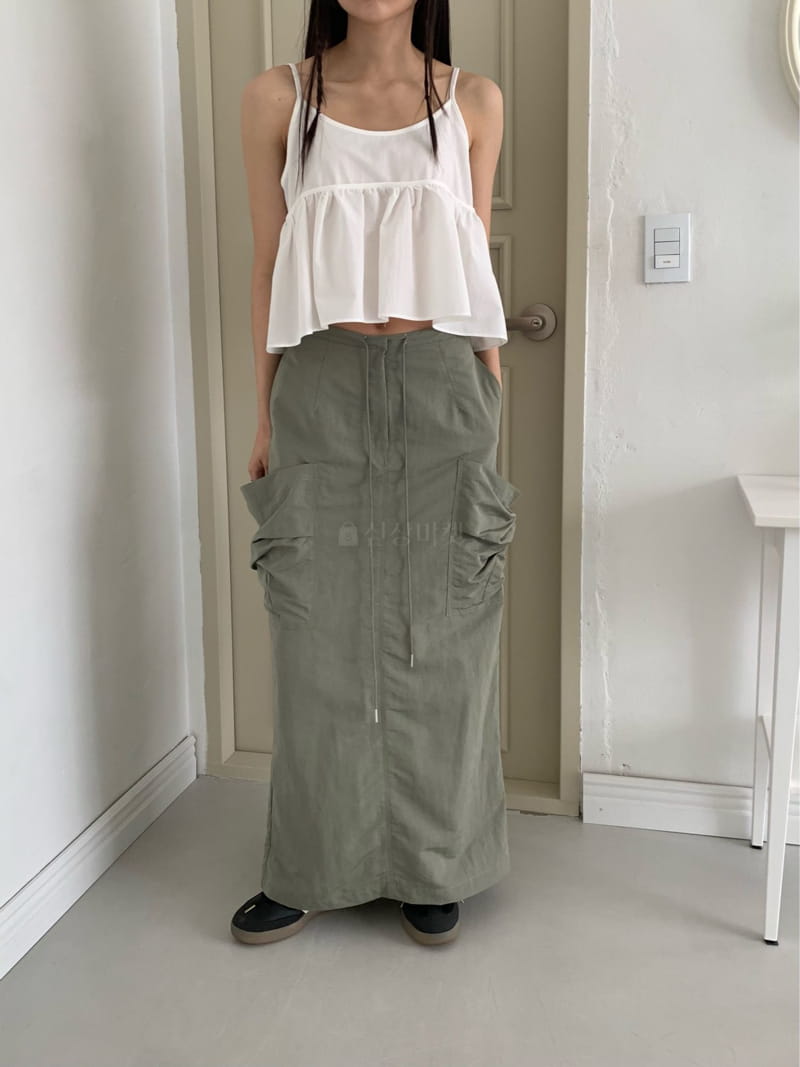 Greek - Korean Women Fashion - #womensfashion - Cowl Maxy Skirt
