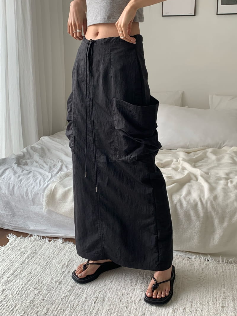 Greek - Korean Women Fashion - #womensfashion - Cowl Maxy Skirt - 3