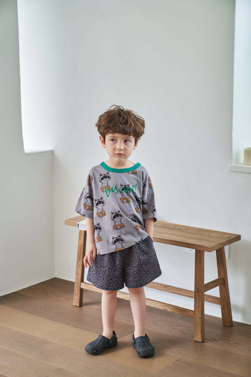 Green Tomato - Korean Children Fashion - #childofig - Leopard Shorts - 5