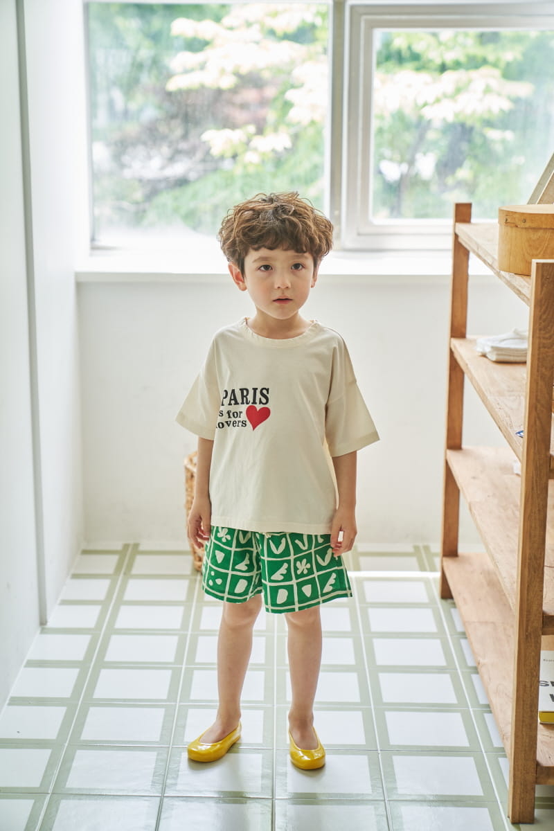 Green Tomato - Korean Children Fashion - #childofig - Beach Shorts - 3