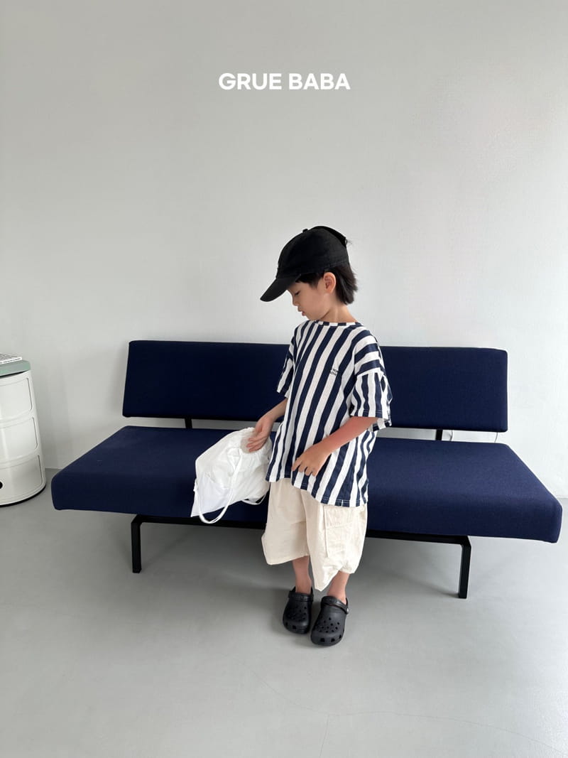 Grue Baba - Korean Children Fashion - #designkidswear - Ice Flakes Top Bottom Set - 7