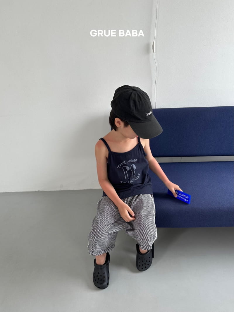 Grue Baba - Korean Children Fashion - #kidsshorts - Snail Sleeveless - 8