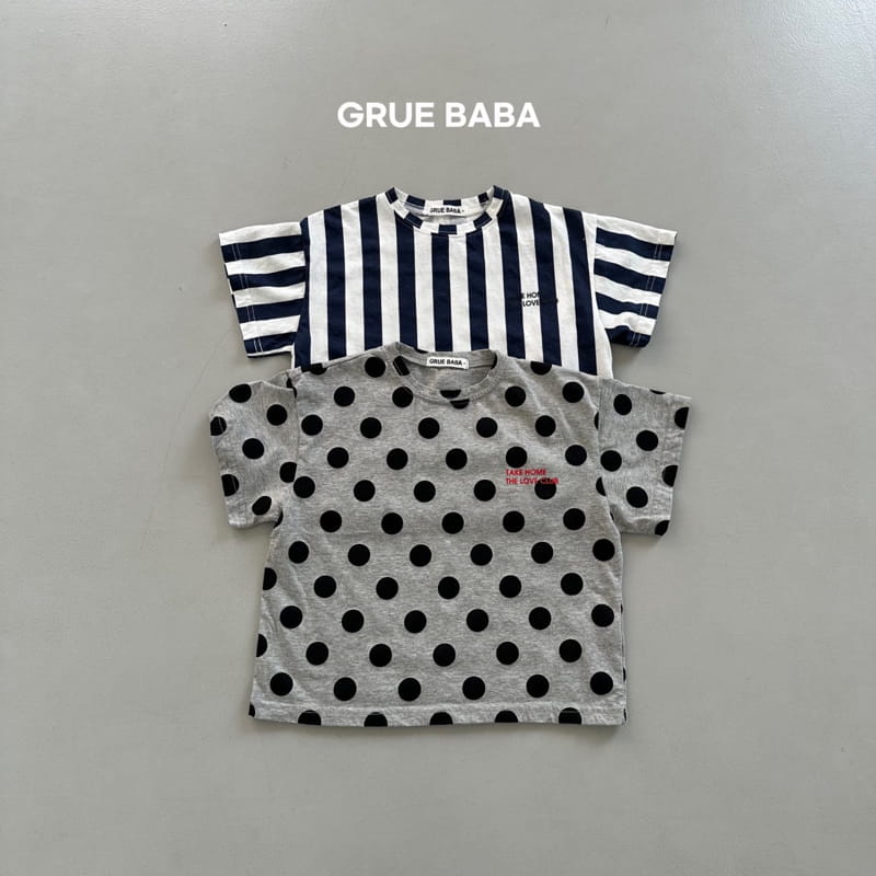Grue Baba - Korean Children Fashion - #kidsstore - Ice Flakes Top Bottom Set - 11