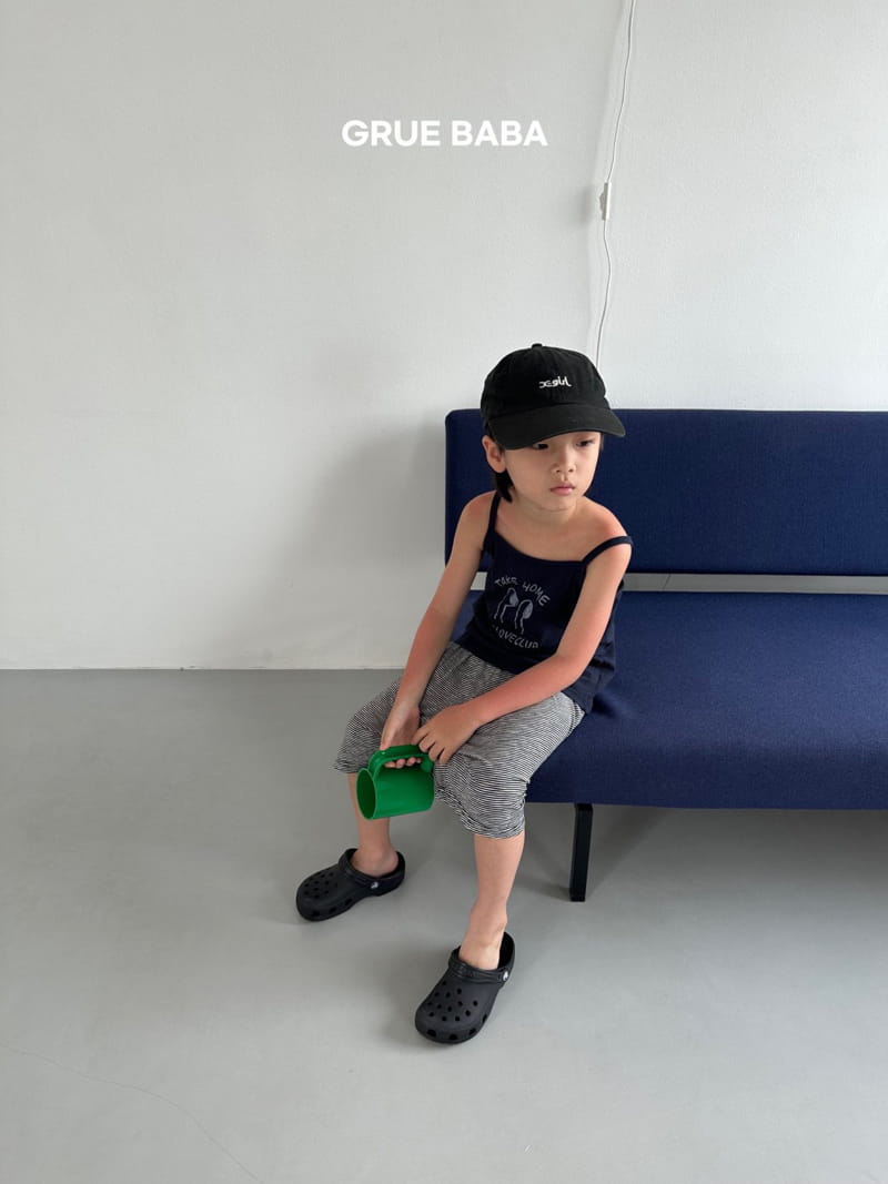 Grue Baba - Korean Children Fashion - #kidsstore - Snail Sleeveless - 9
