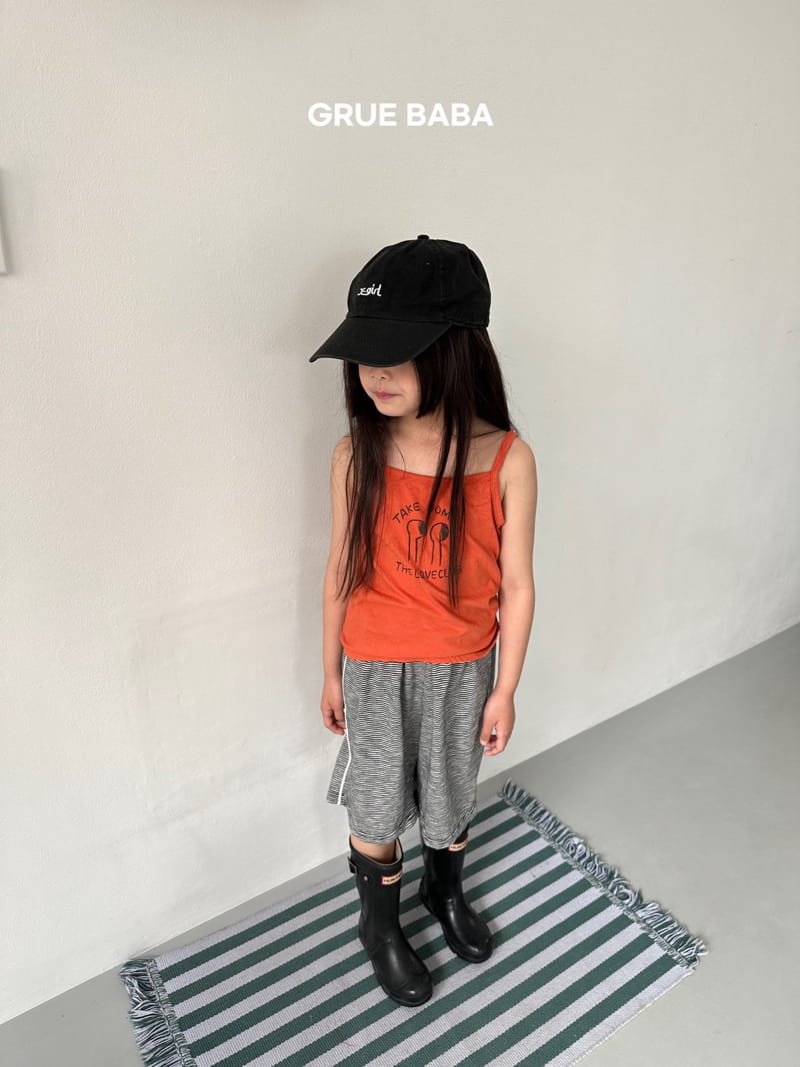 Grue Baba - Korean Children Fashion - #stylishchildhood - Snail Sleeveless - 2