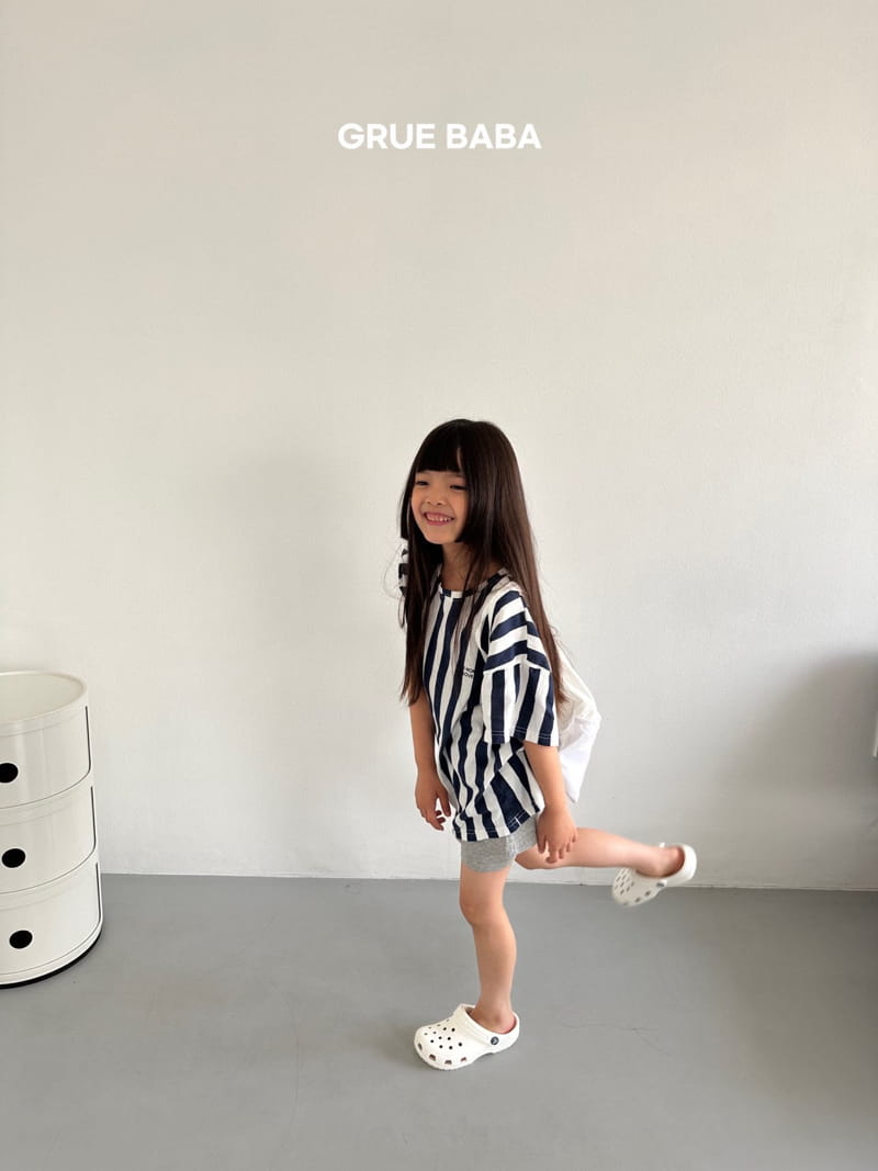 Grue Baba - Korean Children Fashion - #todddlerfashion - Ice Flakes Top Bottom Set - 2