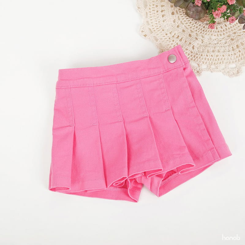 Hanab - Korean Children Fashion - #childrensboutique - Wrinkle Skirt Shorts - 8