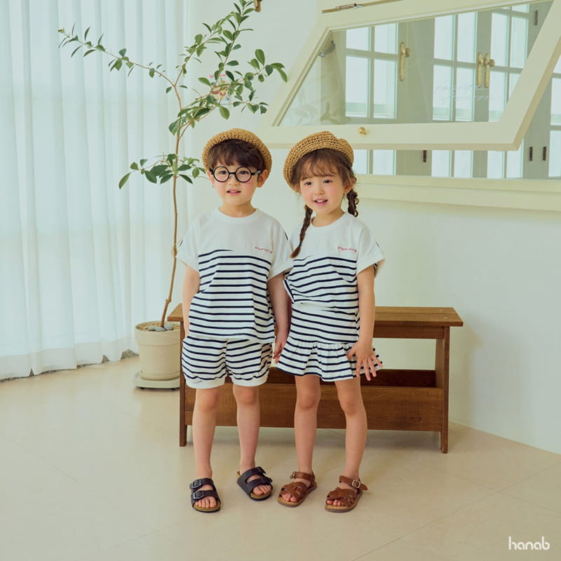 Hanab - Korean Children Fashion - #childrensboutique - Vacance Top Bottom Set - 2