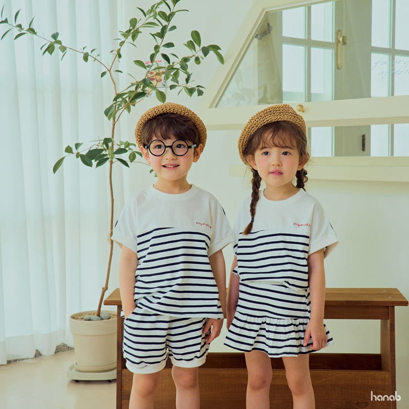 Hanab - Korean Children Fashion - #designkidswear - Vacance Top Bottom Set - 3