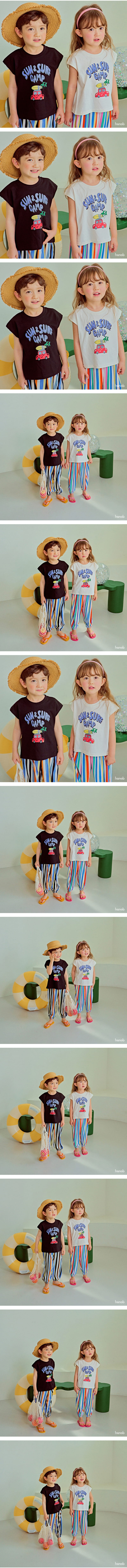 Hanab - Korean Children Fashion - #kidsshorts - Sun Camp Sleeveless - 2