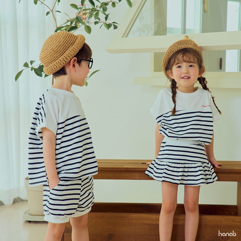 Hanab - Korean Children Fashion - #kidzfashiontrend - Vacance Top Bottom Set - 8
