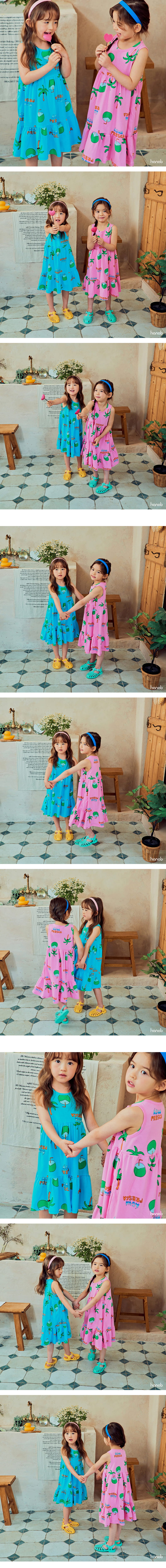 Hanab - Korean Children Fashion - #littlefashionista - Guaba Sleeveless One-piece