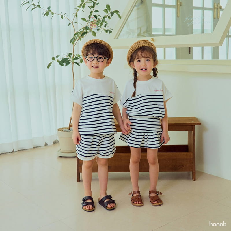 Hanab - Korean Children Fashion - #littlefashionista - Vacance Top Bottom Set - 10
