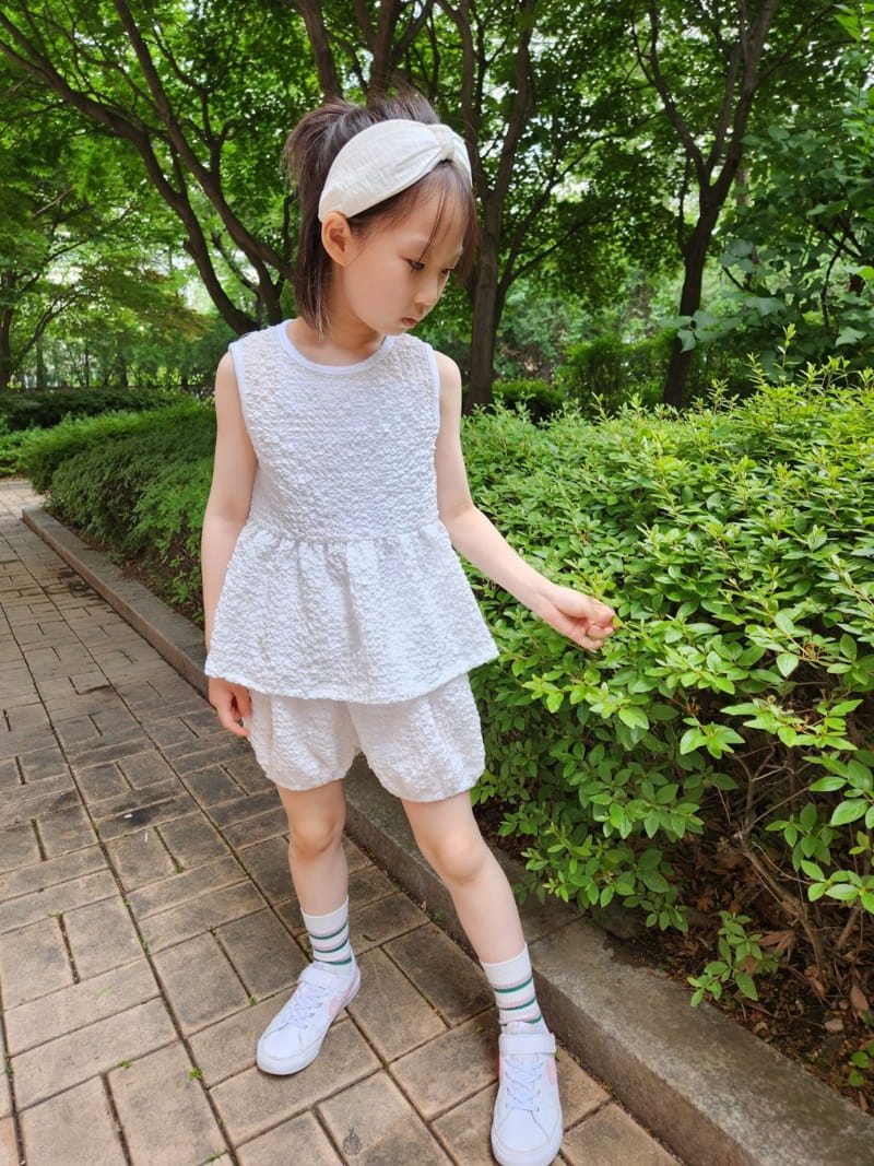Heart Baby - Korean Children Fashion - #Kfashion4kids - Popcorn Top Bottom Set - 10