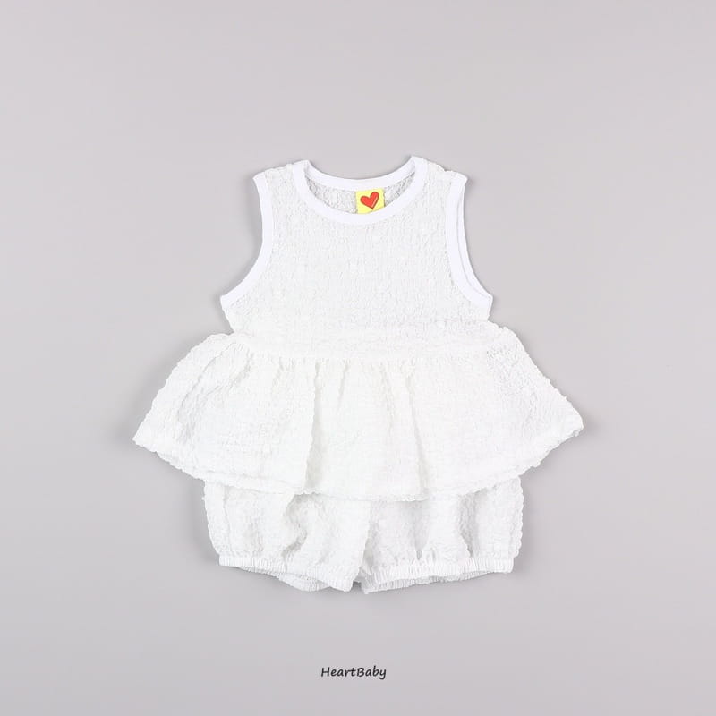 Heart Baby - Korean Children Fashion - #kidsstore - Popcorn Top Bottom Set - 8