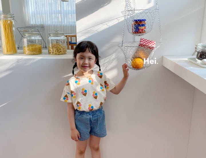 Hei - Korean Children Fashion - #discoveringself - Momo Denim Shorts - 7
