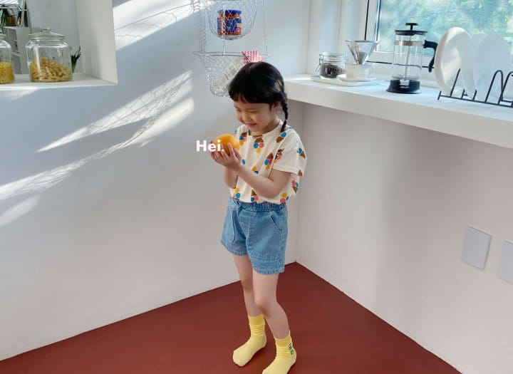 Hei - Korean Children Fashion - #kidsstore - Momo Denim Shorts - 10