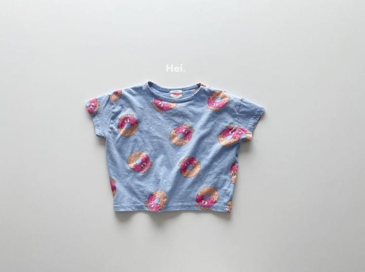 Hei - Korean Children Fashion - #kidsshorts - Donut Tee - 4
