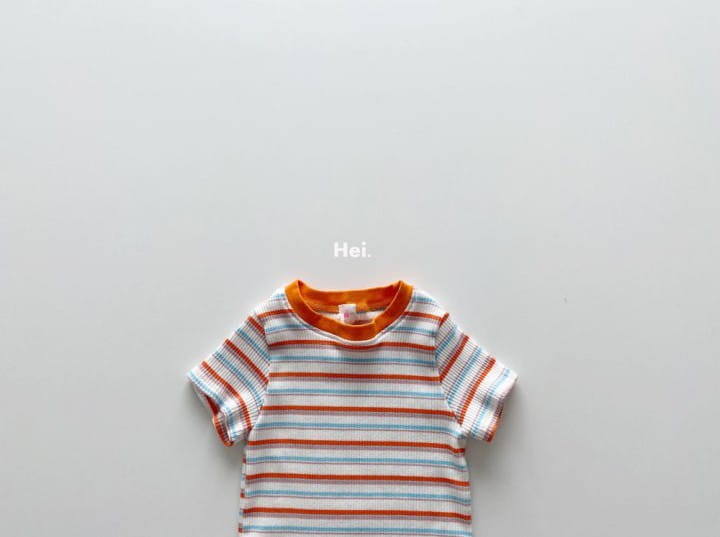 Hei - Korean Children Fashion - #kidsstore - Strips Tee - 4