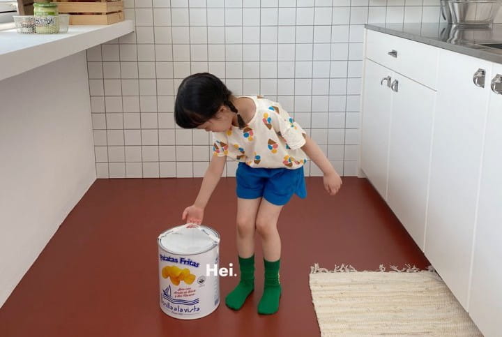 Hei - Korean Children Fashion - #magicofchildhood - Ice Cream Tee - 12