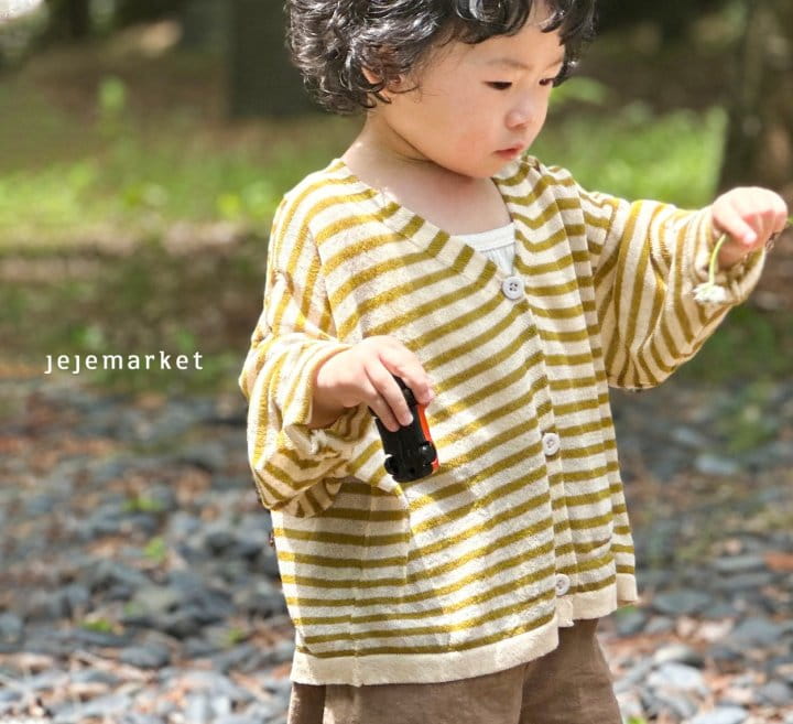 Jeje Market - Korean Children Fashion - #childofig - Moy Stripes Cardigan - 9