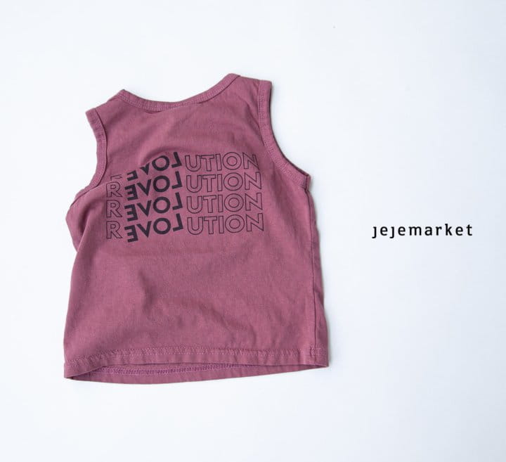 Jeje Market - Korean Children Fashion - #magicofchildhood - Revolution Sleeveless Tee - 2
