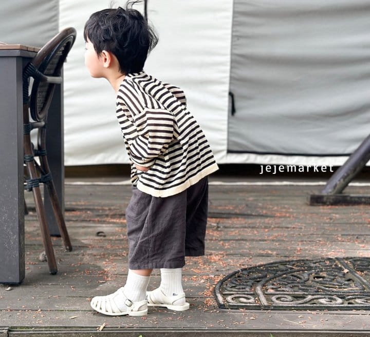 Jeje Market - Korean Children Fashion - #toddlerclothing - Moy Stripes Cardigan - 7