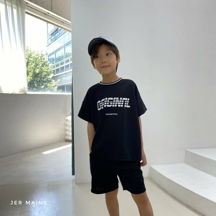Jermaine - Korean Children Fashion - #childrensboutique - Original Mesh Top Bottom Set - 3