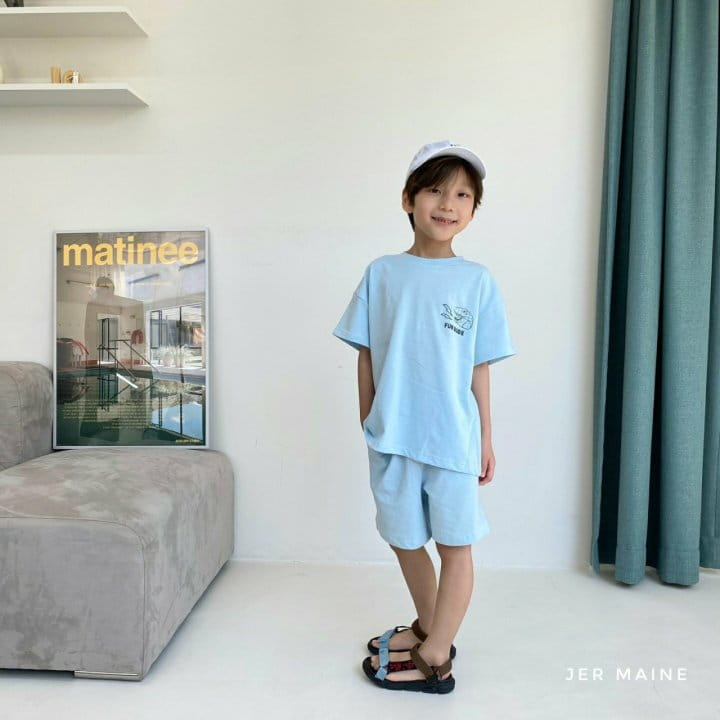 Jermaine - Korean Children Fashion - #fashionkids - Dino Top Bottom Set - 7