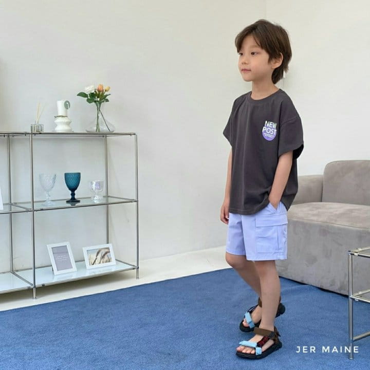 Jermaine - Korean Children Fashion - #kidzfashiontrend - Ice Cargo Shorts with Mom - 7