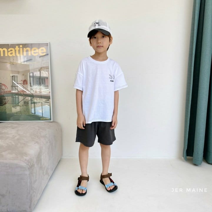 Jermaine - Korean Children Fashion - #stylishchildhood - Dino Top Bottom Set - 2