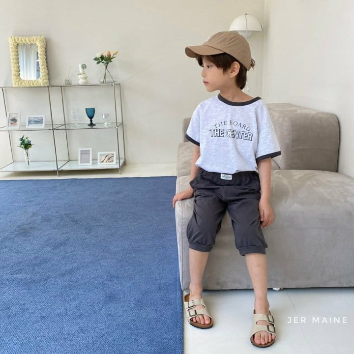 Jermaine - Korean Children Fashion - #todddlerfashion - Center Piping Tee - 2