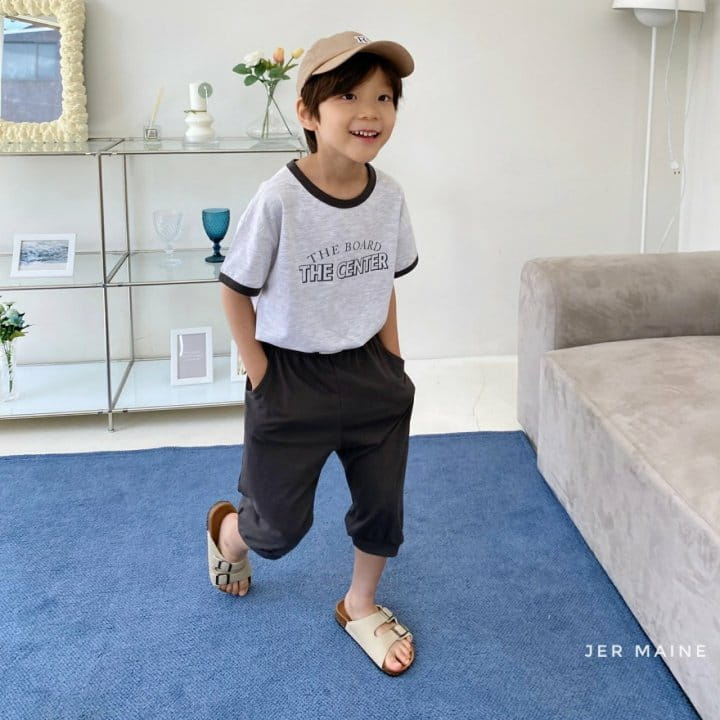 Jermaine - Korean Children Fashion - #toddlerclothing - Center Piping Tee - 3