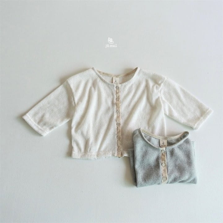 Jm Snail - Korean Children Fashion - #childofig - Robe Basic Cardigan - 5