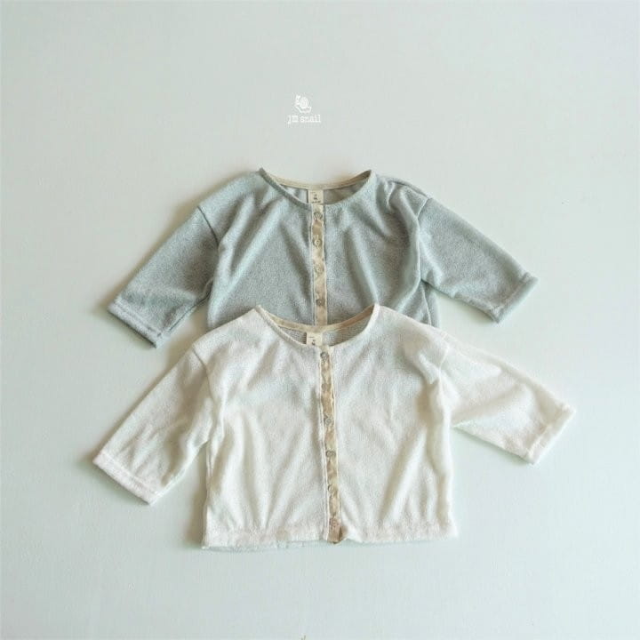 Jm Snail - Korean Children Fashion - #designkidswear - Robe Basic Cardigan - 7