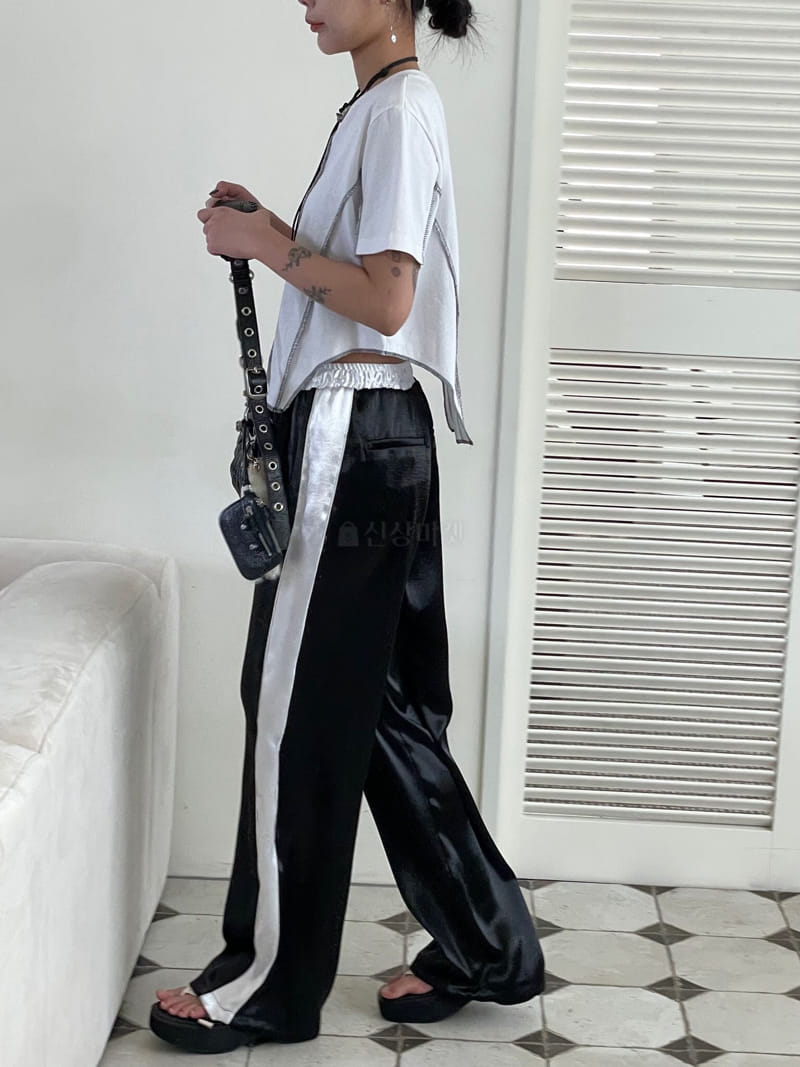 Kare - Korean Women Fashion - #restrostyle - Shinning Pants - 10