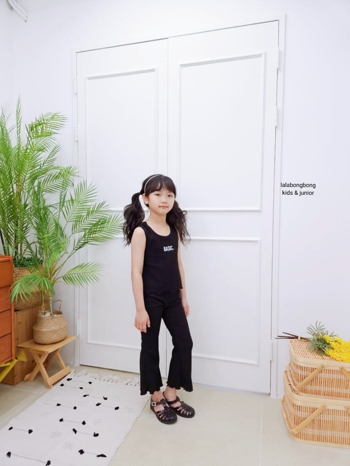 Lalabongbong - Korean Children Fashion - #childofig - Cool Pleats Top Bottom Set - 4