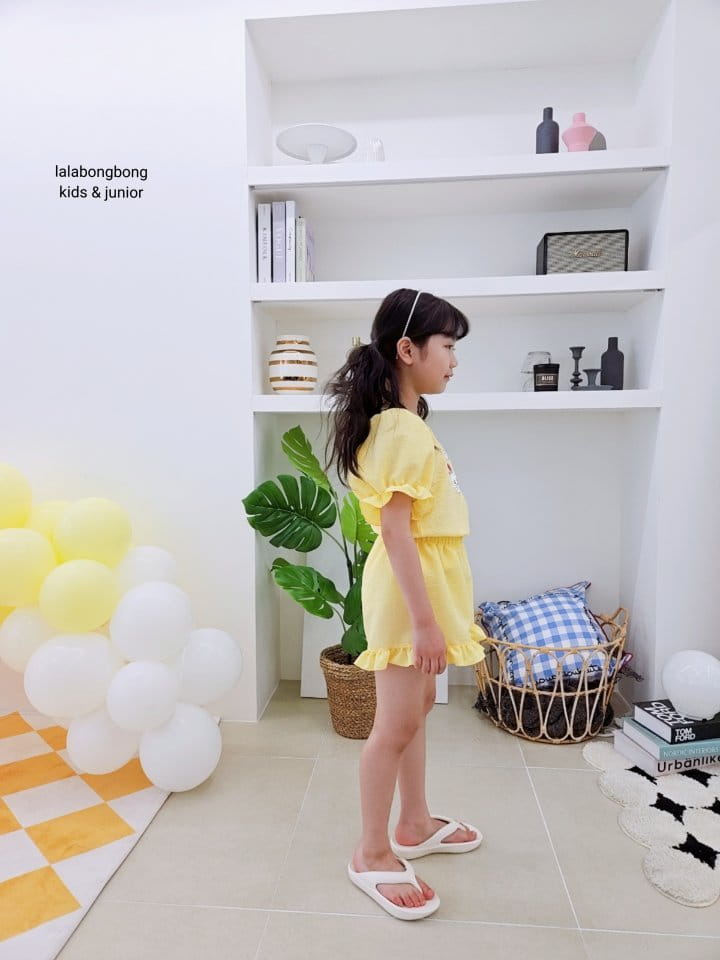 Lalabongbong - Korean Children Fashion - #discoveringself - Bunny Top Bottom Set - 5