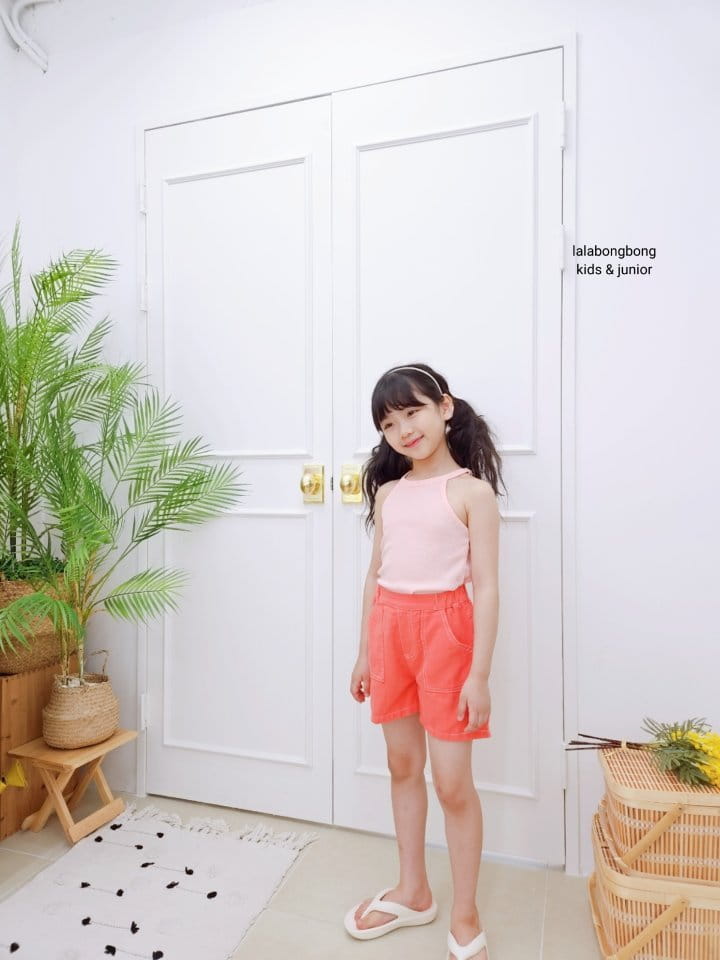 Lalabongbong - Korean Children Fashion - #kidsstore - Wholter Sleeveless - 6