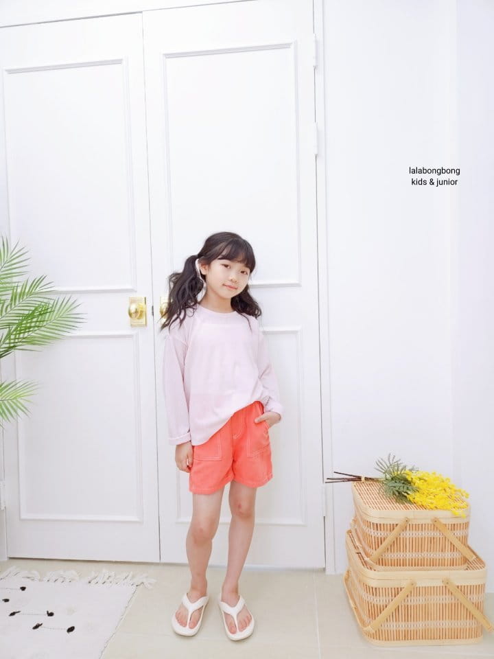 Lalabongbong - Korean Children Fashion - #kidsshorts - Linen Shorts - 4