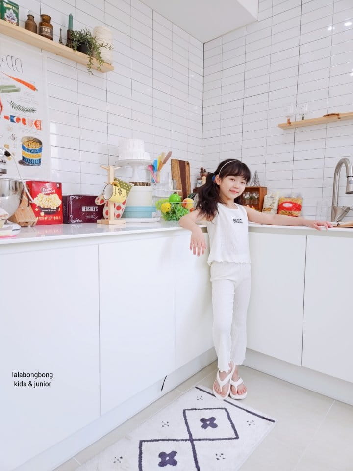 Lalabongbong - Korean Children Fashion - #littlefashionista - Cool Pleats Top Bottom Set - 12