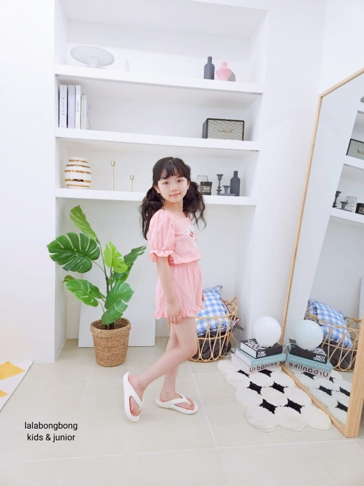 Lalabongbong - Korean Children Fashion - #littlefashionista - Bunny Top Bottom Set - 11