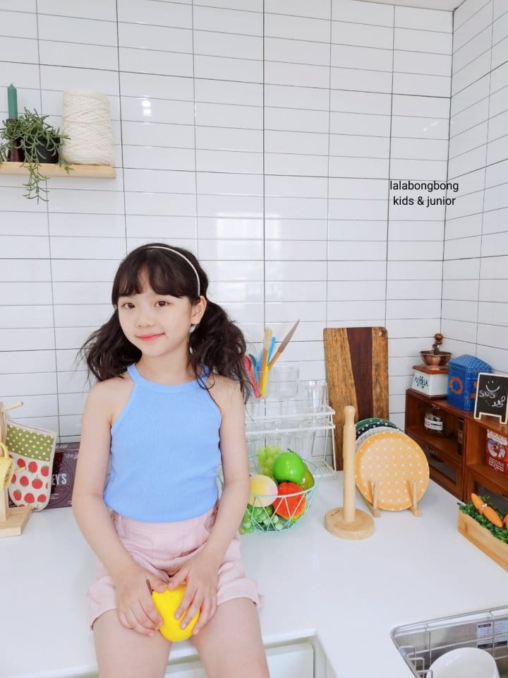 Lalabongbong - Korean Children Fashion - #littlefashionista - Wholter Sleeveless - 9