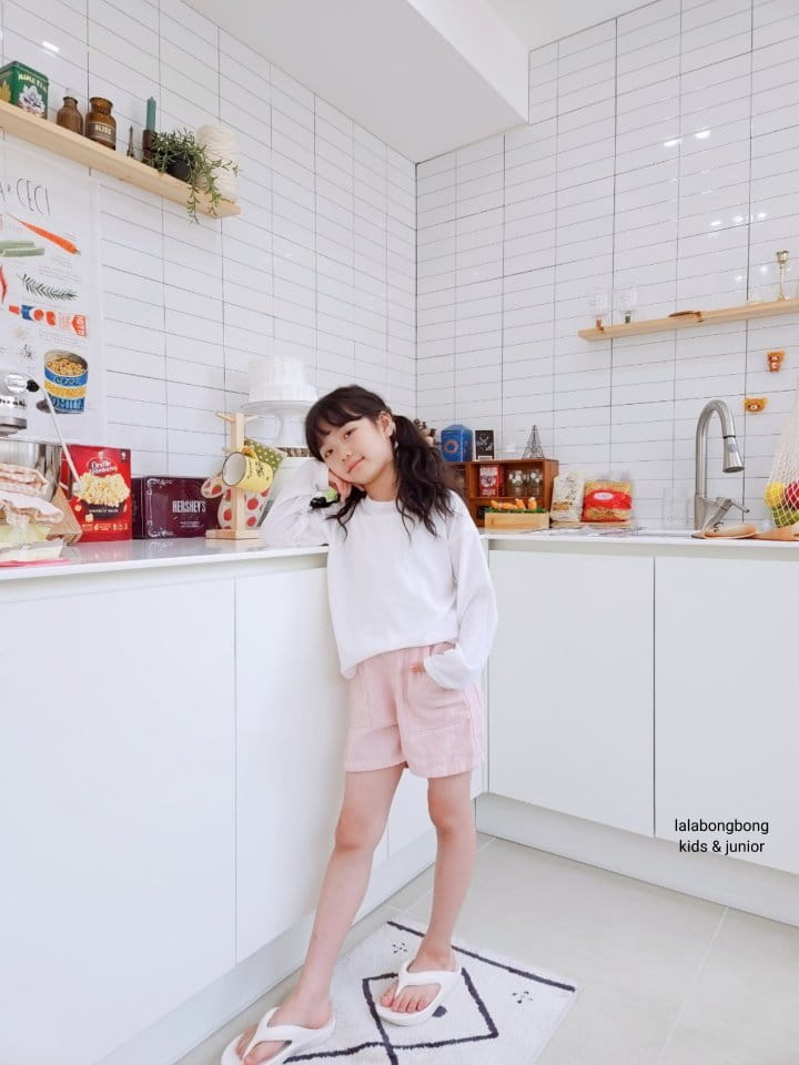 Lalabongbong - Korean Children Fashion - #prettylittlegirls - Linen Shorts - 10
