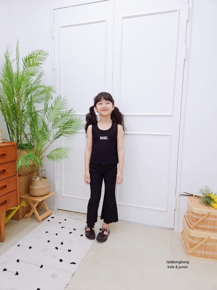 Lalabongbong - Korean Children Fashion - #stylishchildhood - Cool Pleats Top Bottom Set - 2