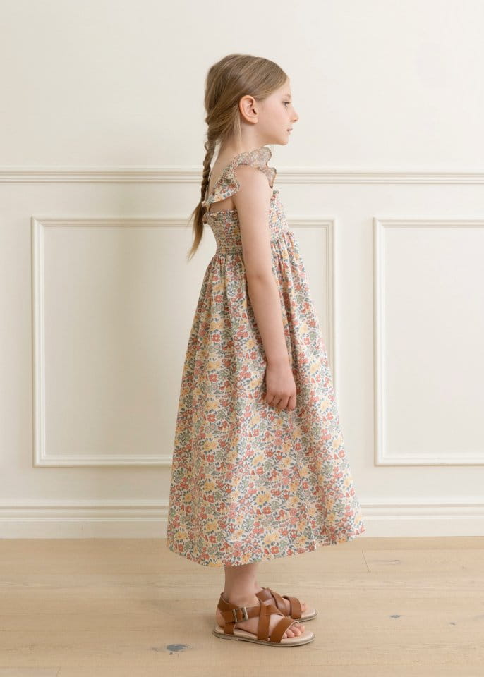 Le Bev - Korean Children Fashion - #fashionkids - Hana Liberty One-piece - 8