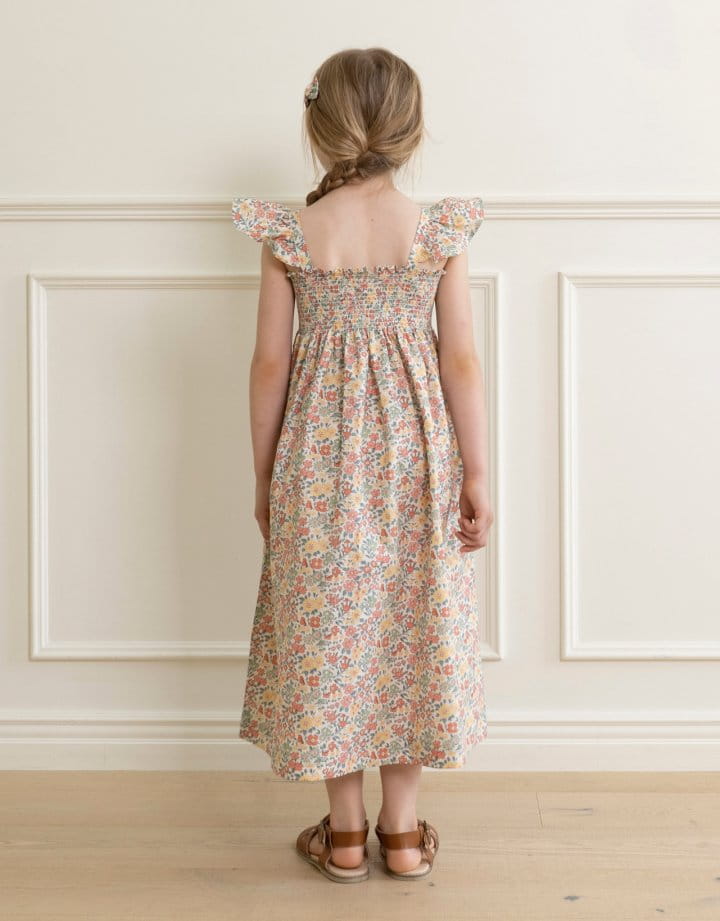 Le Bev - Korean Children Fashion - #kidsshorts - Hana Liberty One-piece - 9