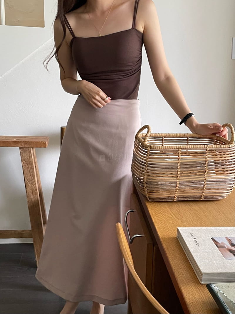 Lewin - Korean Women Fashion - #momslook - Mori Slit Skirt - 2