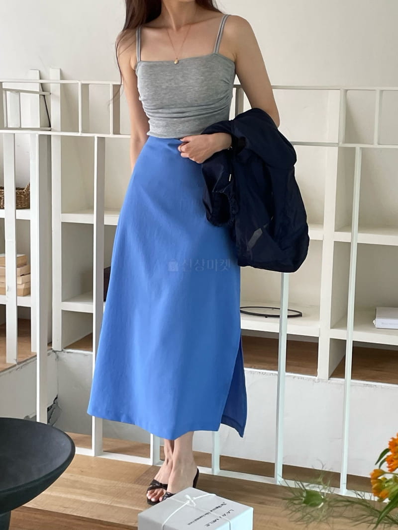 Lewin - Korean Women Fashion - #thatsdarling - Mori Slit Skirt - 11