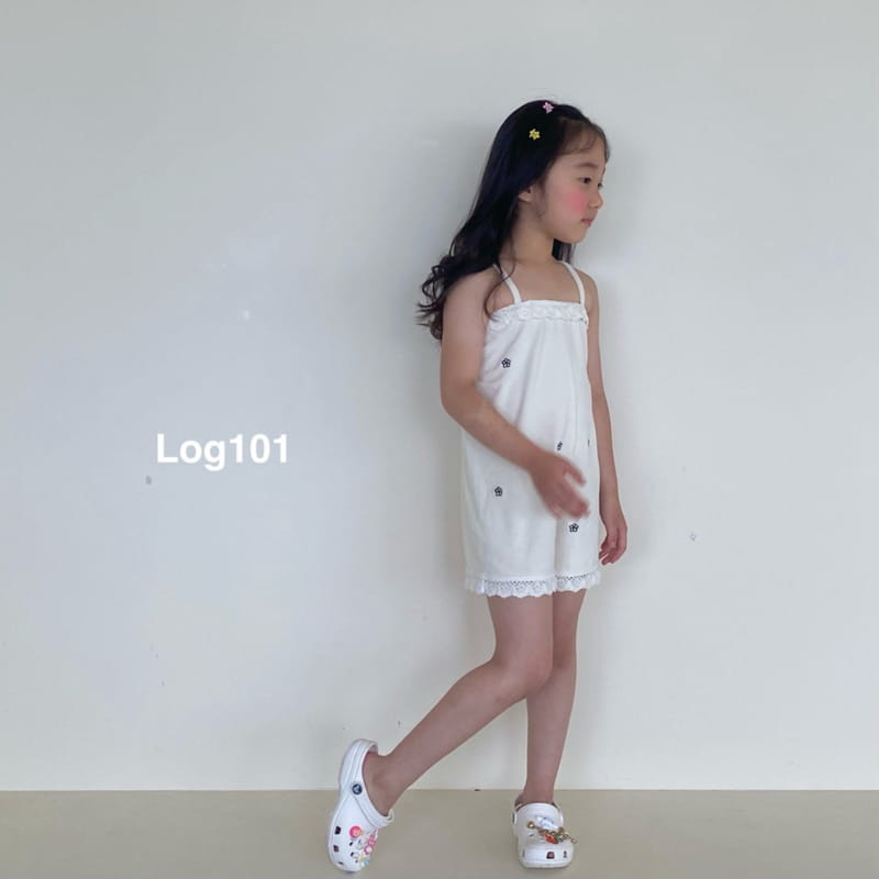 Log101 - Korean Children Fashion - #childrensboutique - Flower Jumpsuit - 9
